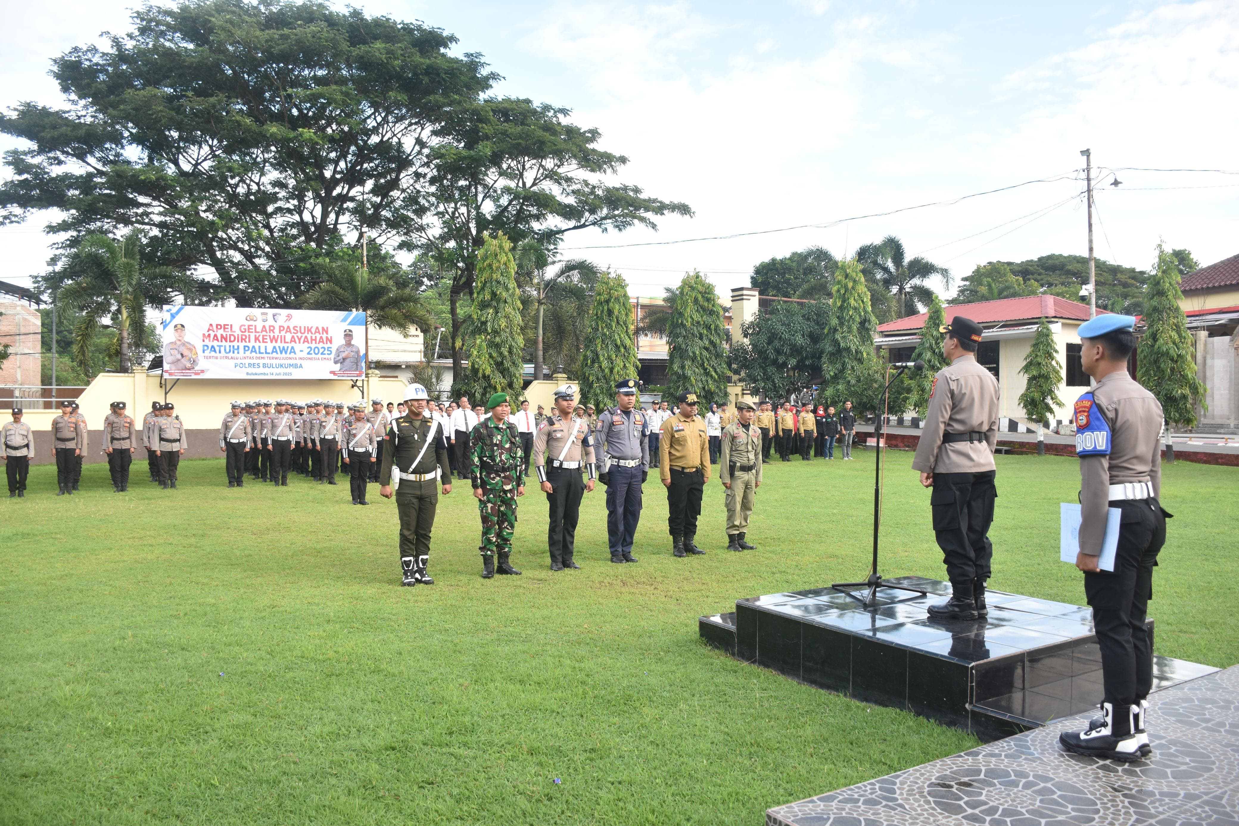 Tujuh Pelanggaran Jadi Sasaran Operasi Patuh Pallawa 2025 di Bulukumba