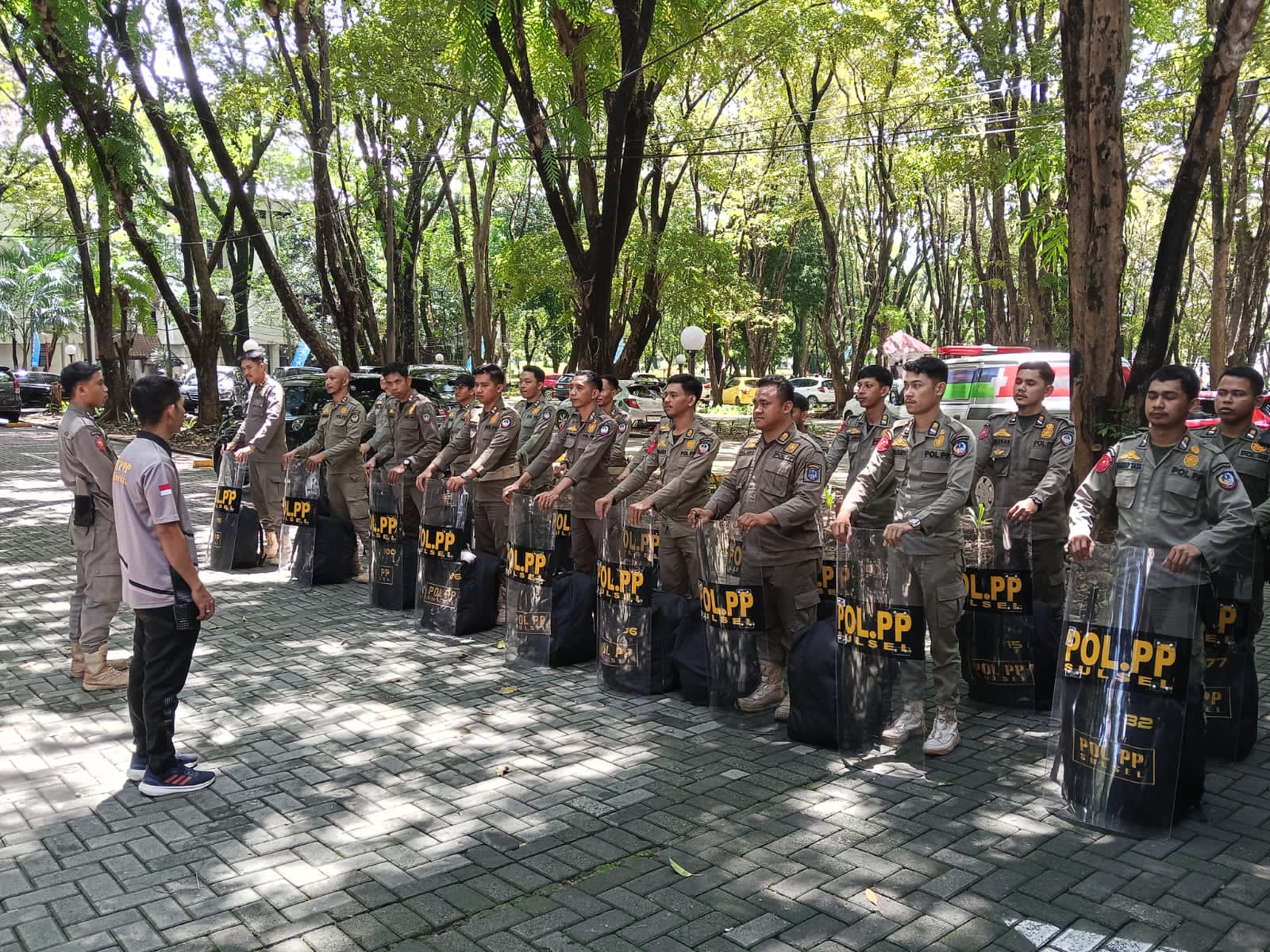 Dinkes Sulsel Gelar Skrining Kesehatan Massal untuk 587 Satpol PP