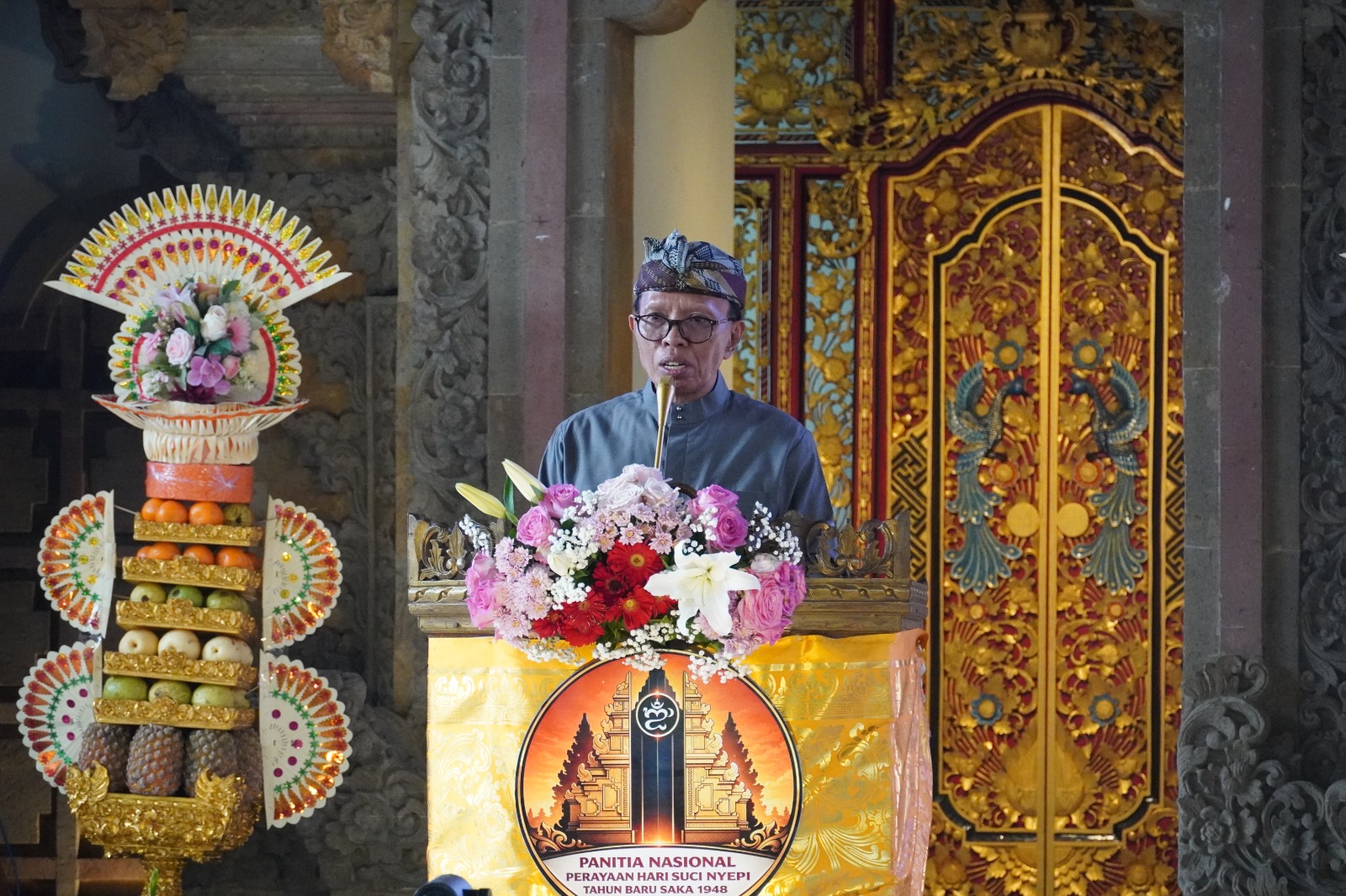 Nyepi 2026 Beriringan Ramadan, Umat Hindu Tebar Ribuan Paket Pangan Nasional